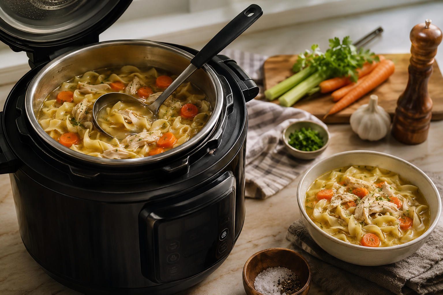 Ninja Foodi Potato Soup