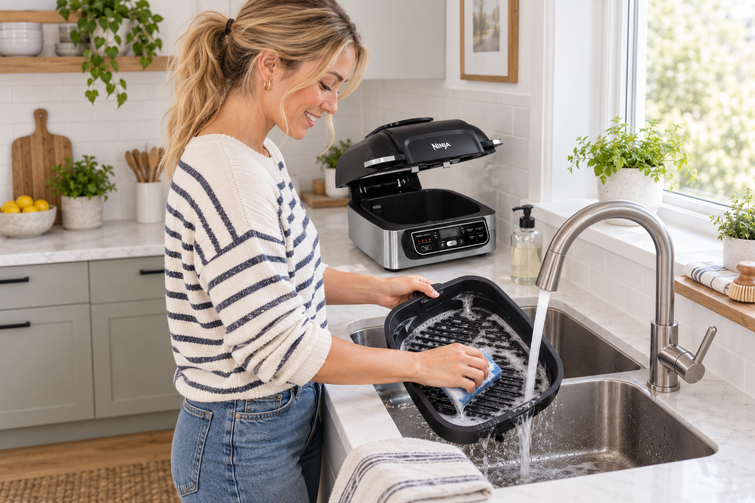 How to Clean Ninja Foodi Grill