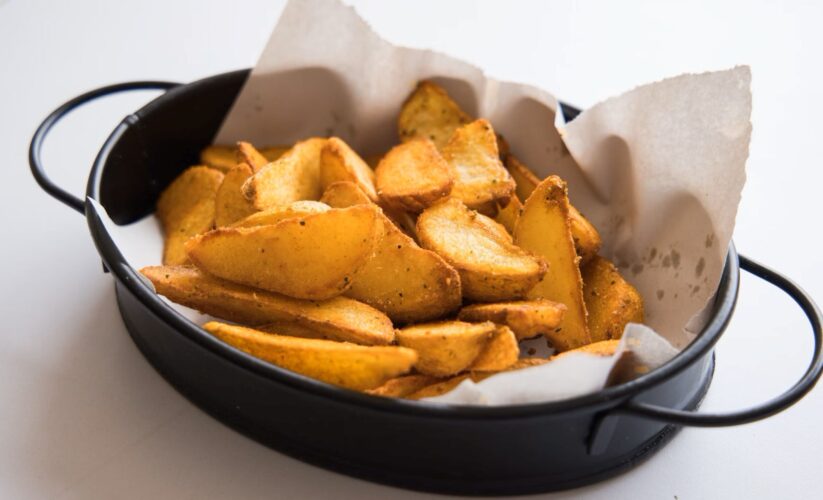 Ninja Foodi Potato Wedges