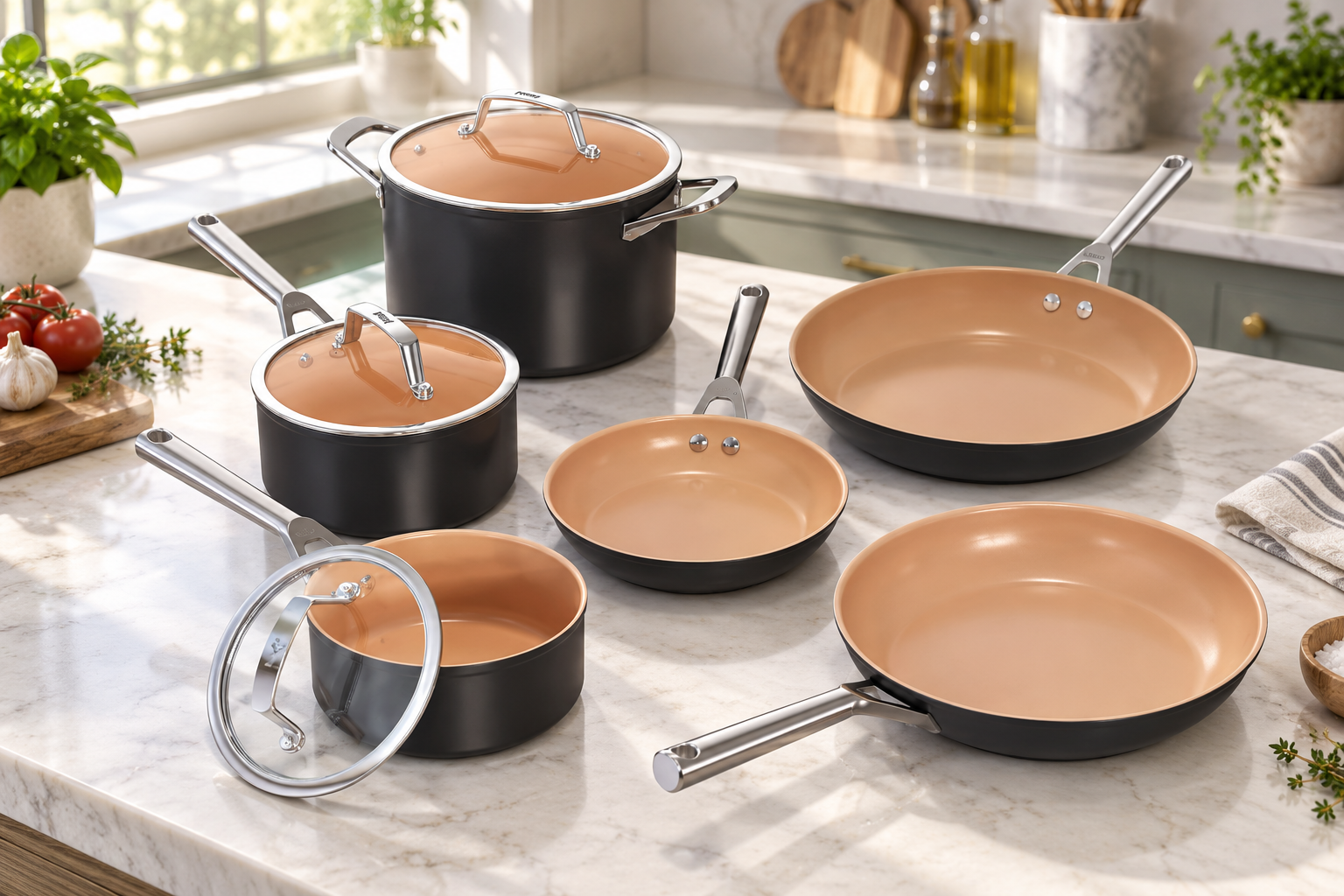 Ninja Pots and Pans Set: Premium Cookware for Home Chefs