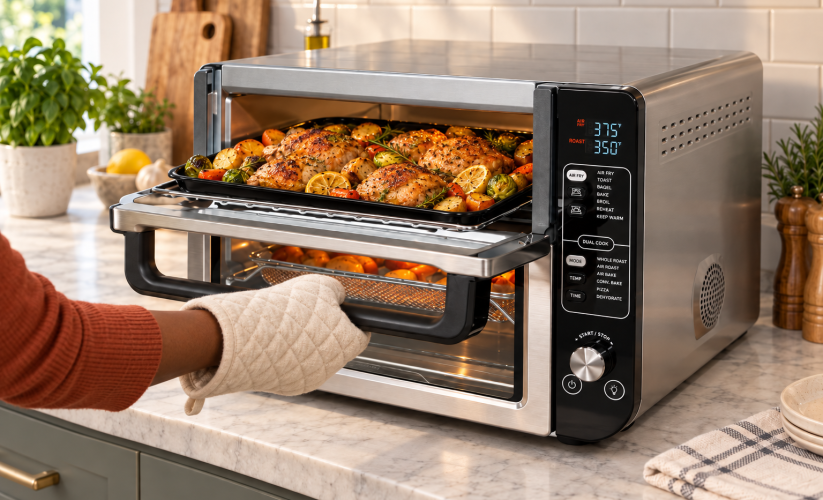 ninja double oven
