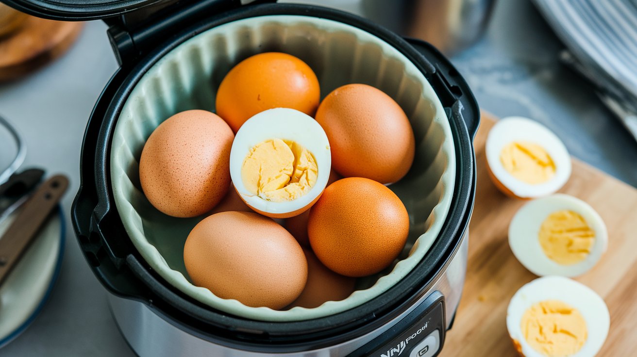 Ninja Foodi Hard Boiled Eggs