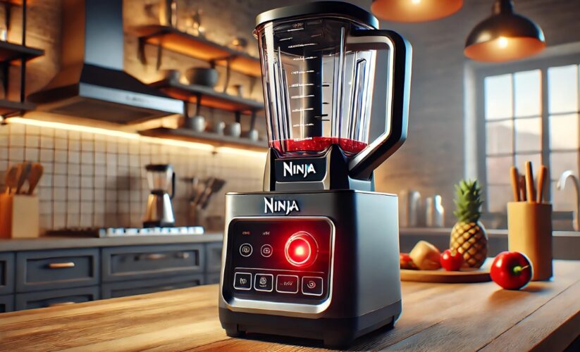 ninja blender power light blinking