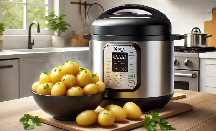 ninja foodi pressure cook potatoes