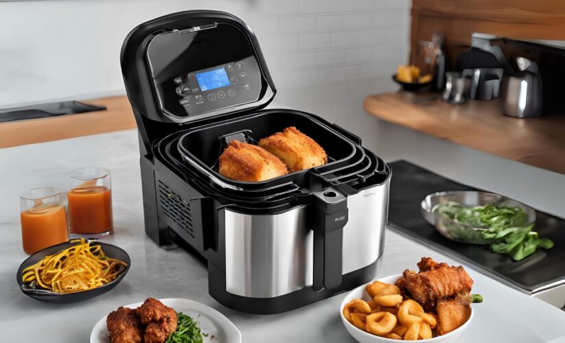 Ninja DZ201 Foodi 8 Quart 6-in-1 DualZone 2-Basket Air Fryer