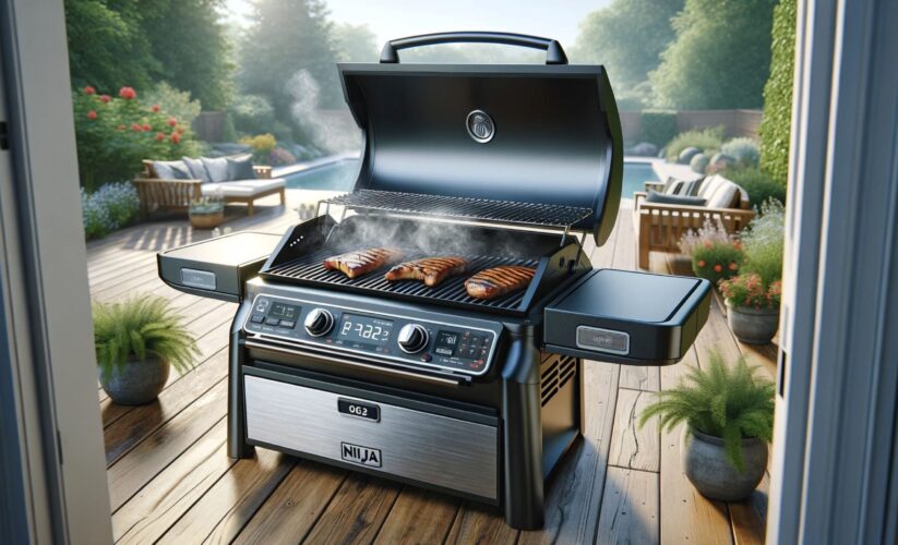 Ninja OG701 7-in-1 Outdoor Electric Grill & Smoker