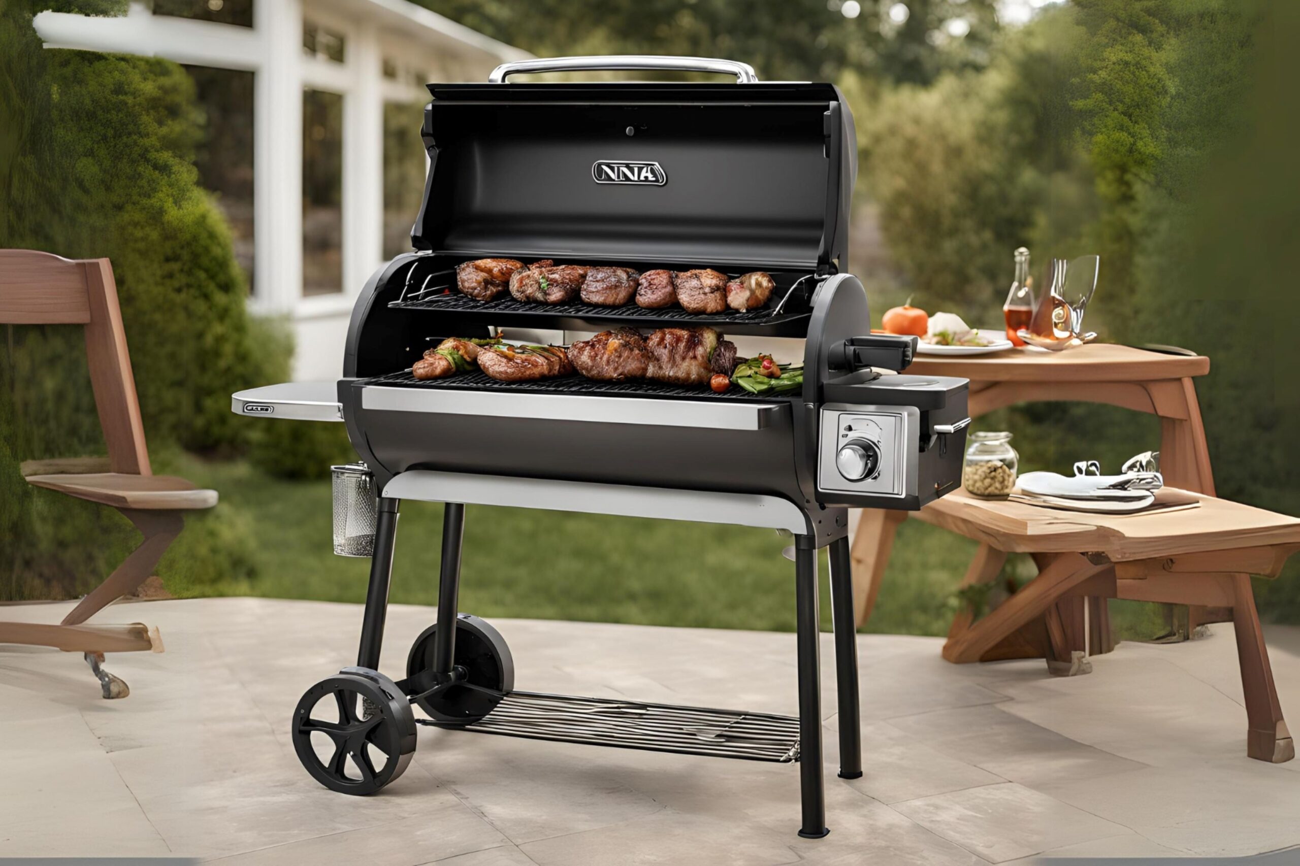 Ninja OG951 Woodfire Pro Connect Premium XL Outdoor Grill & Smoker