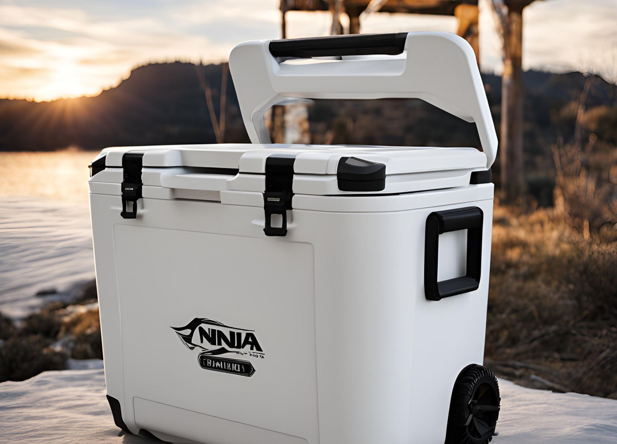 Travel Smart With The Ninja FB131WH FrostVault 30qt Hard Cooler With Dry Zone