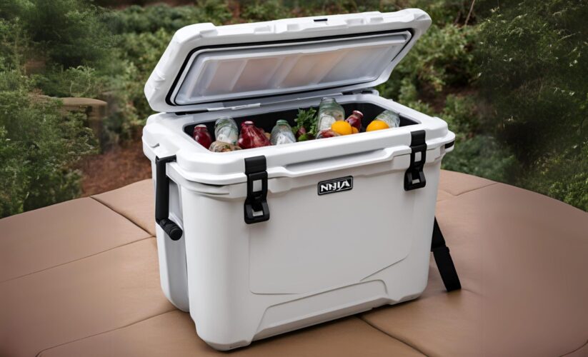 Ninja FB151GY FrostVault 50qt Hard Cooler with Dry Zoney