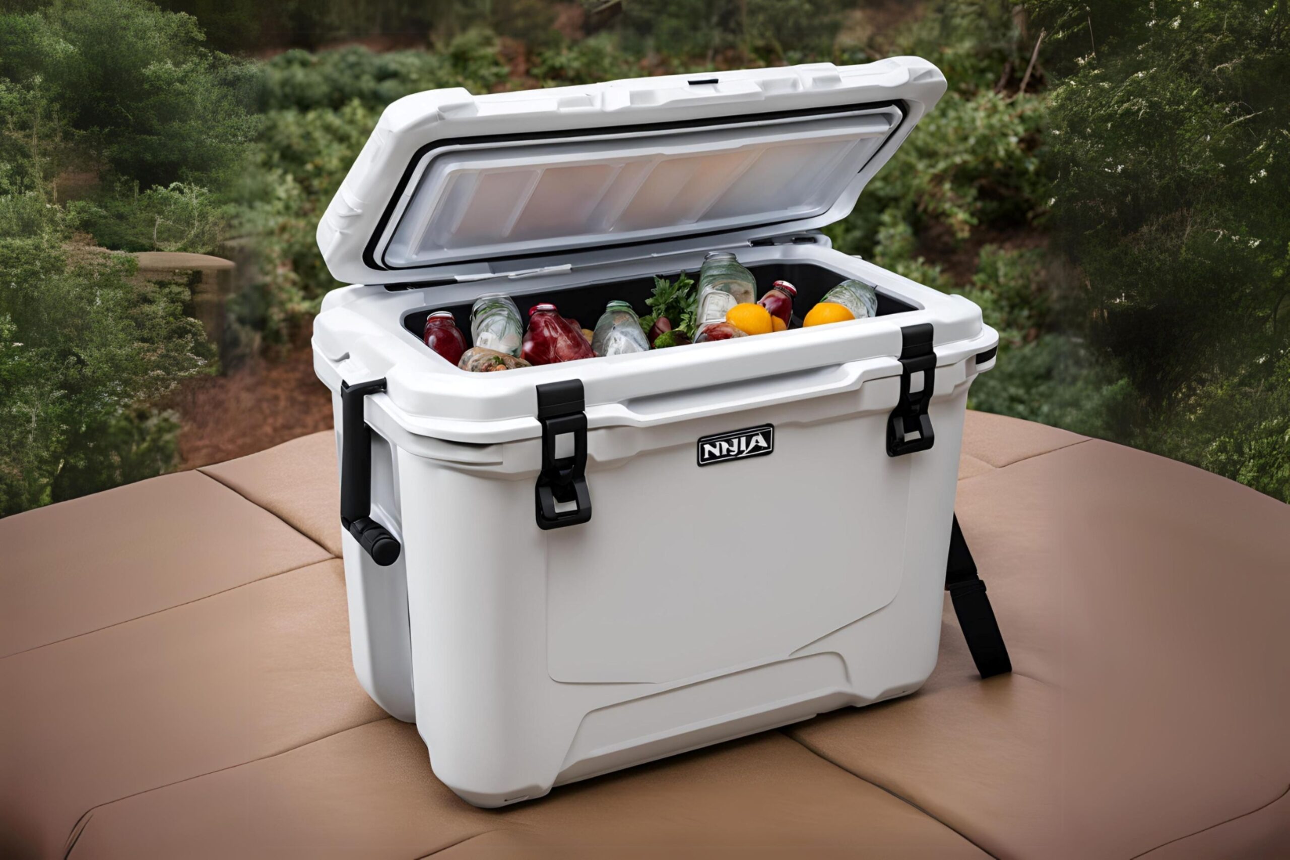 Ninja FB151GY FrostVault 50qt Hard Cooler with Dry Zoney