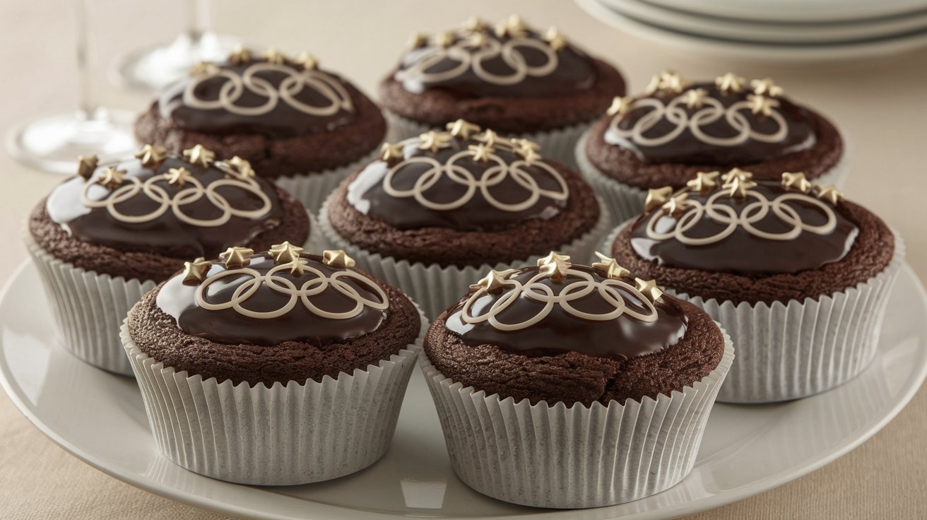 Olympics Chocolate Muffins