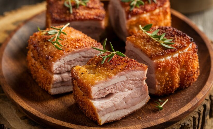 Crispy Keto Pork Belly Bites: Low-Carb Snack