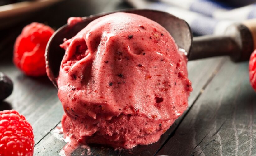 Fresh Mixed Berry Sorbet