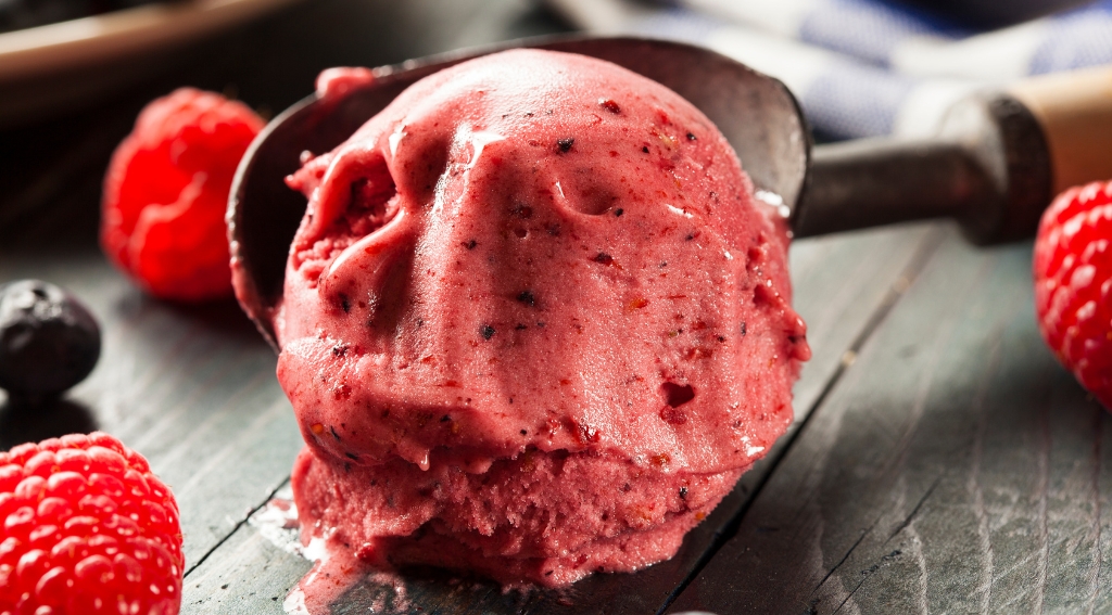 Fresh Mixed Berry Sorbet