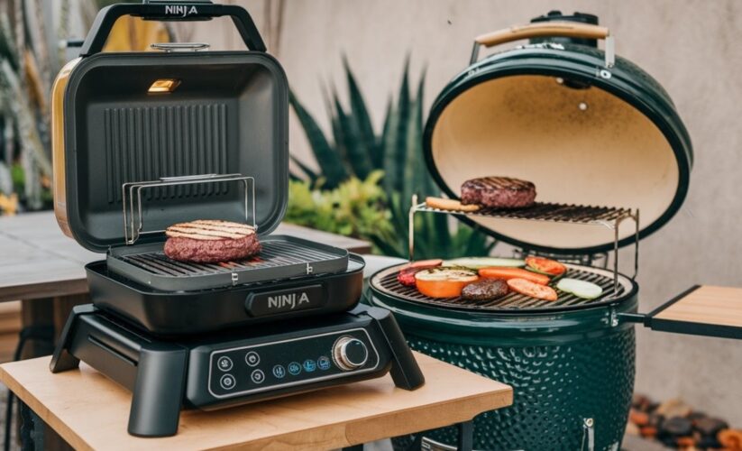 Ninja Foodi Grill vs Traditional Grill