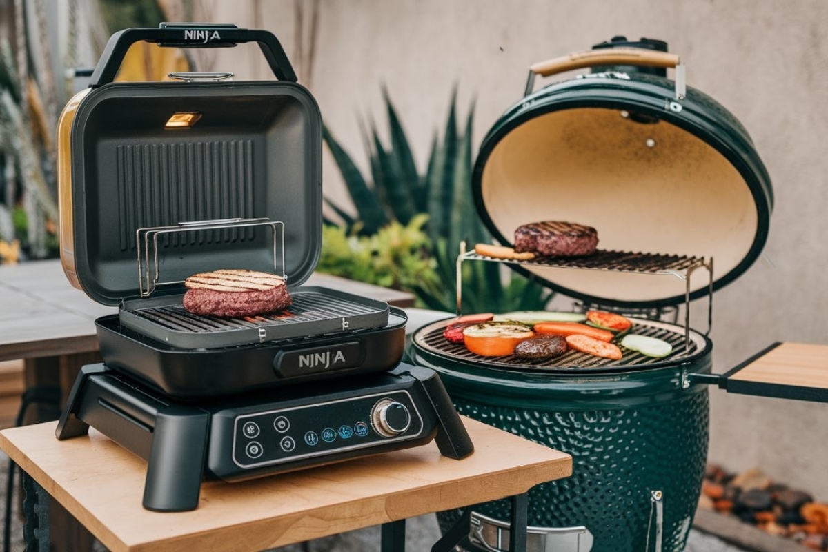 Ninja Foodi Grill vs Traditional Grill