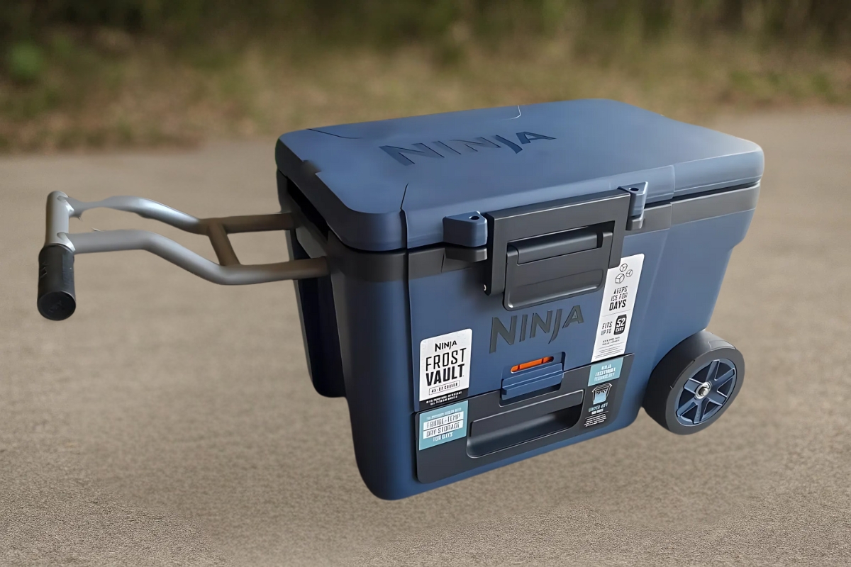 Ninja FrostVault 45qt Wheeled Cooler with Dry Zone