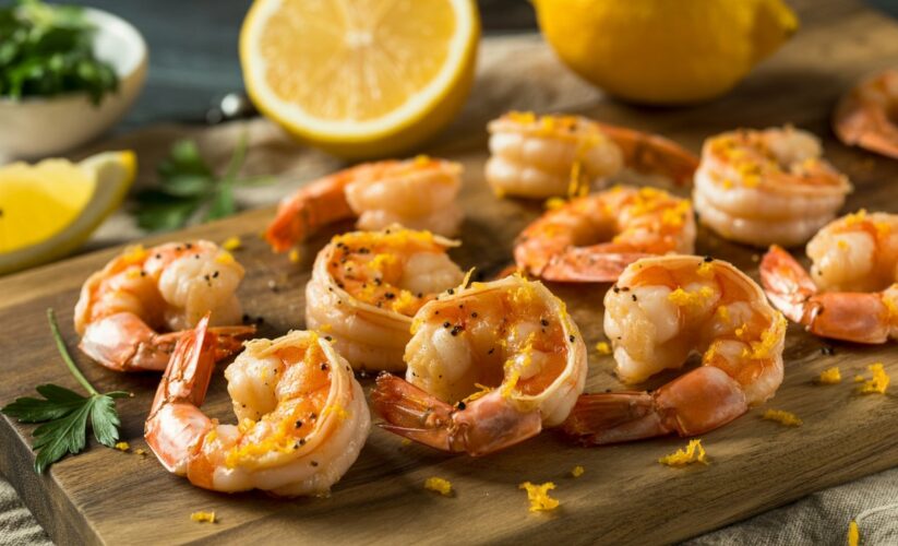 Air Fryer Lemon Pepper Shrimp Recipe