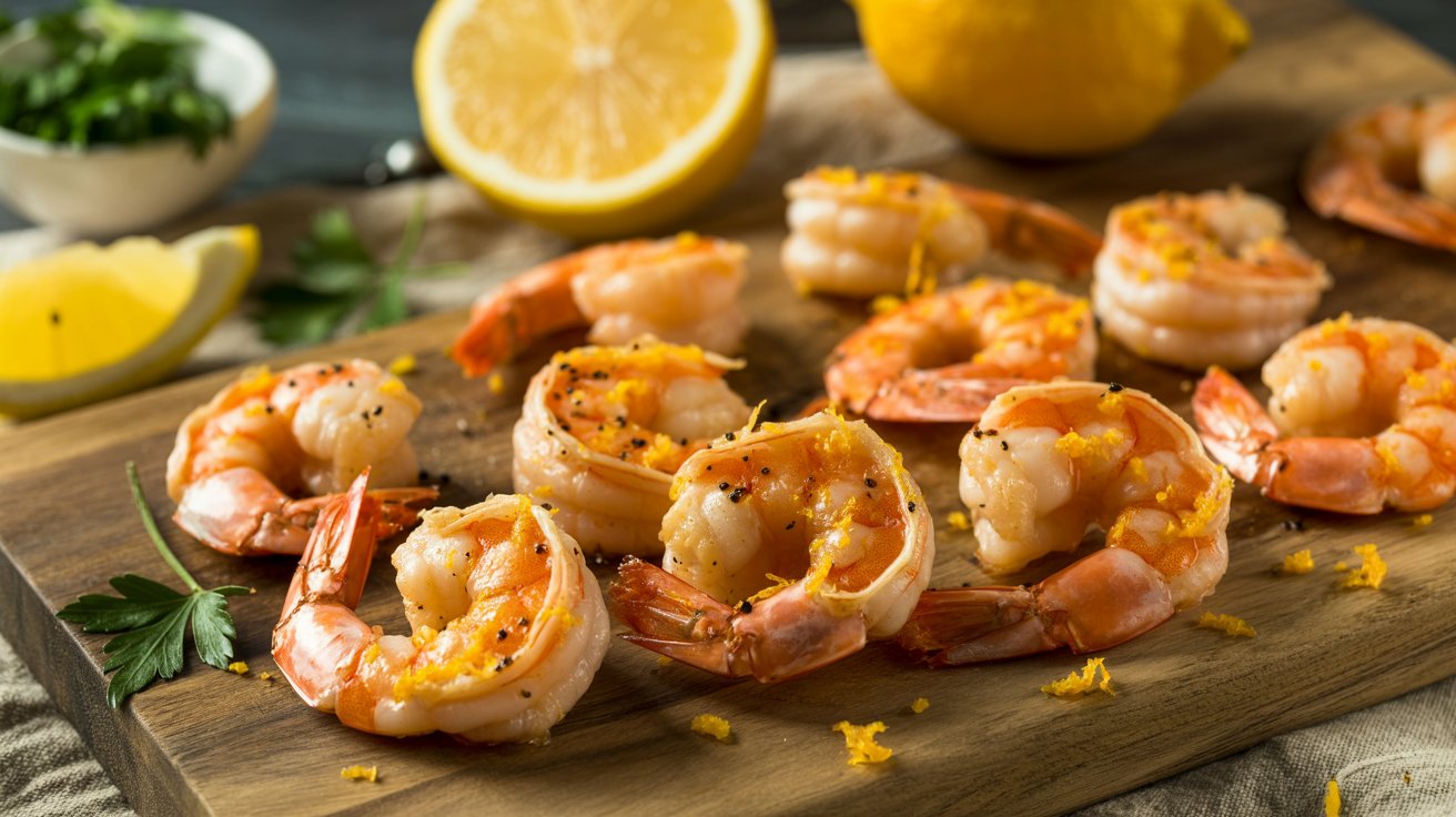 Air Fryer Lemon Pepper Shrimp Recipe
