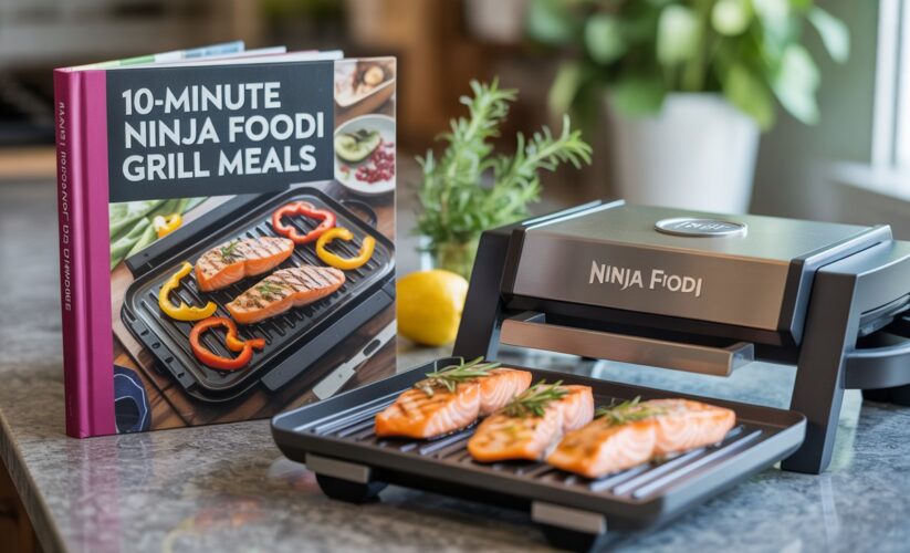 10-minute Ninja Foodi Grill meals