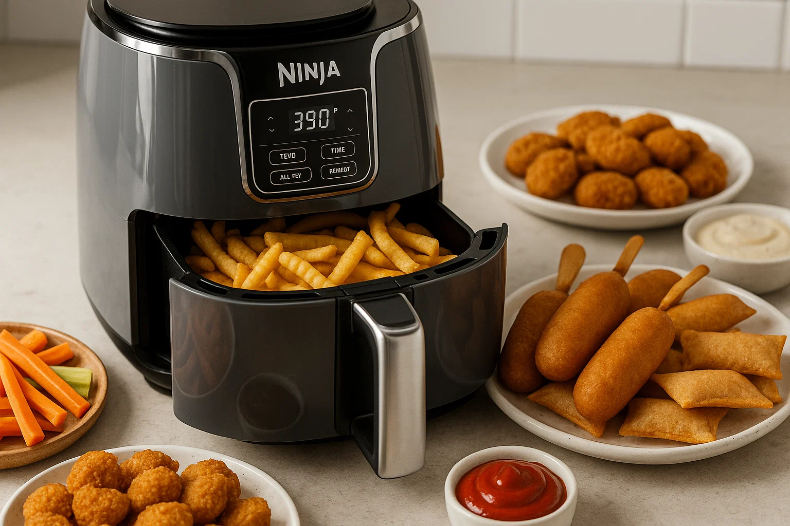 Quick Ninja Air Fryer Snacks for Kids After School