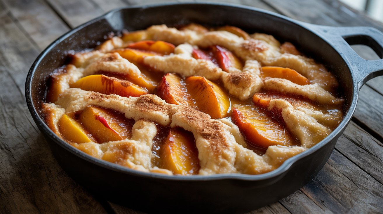 The Ultimate Ninja Woodfire Peach Cobbler Recipe