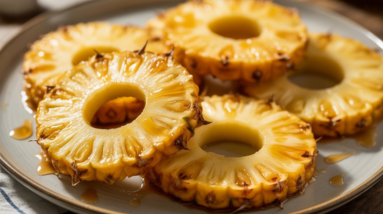 Ninja Air Fryer pineapple rings