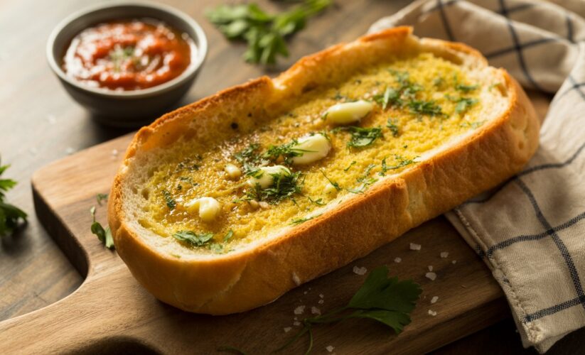 Ninja oven garlic bread