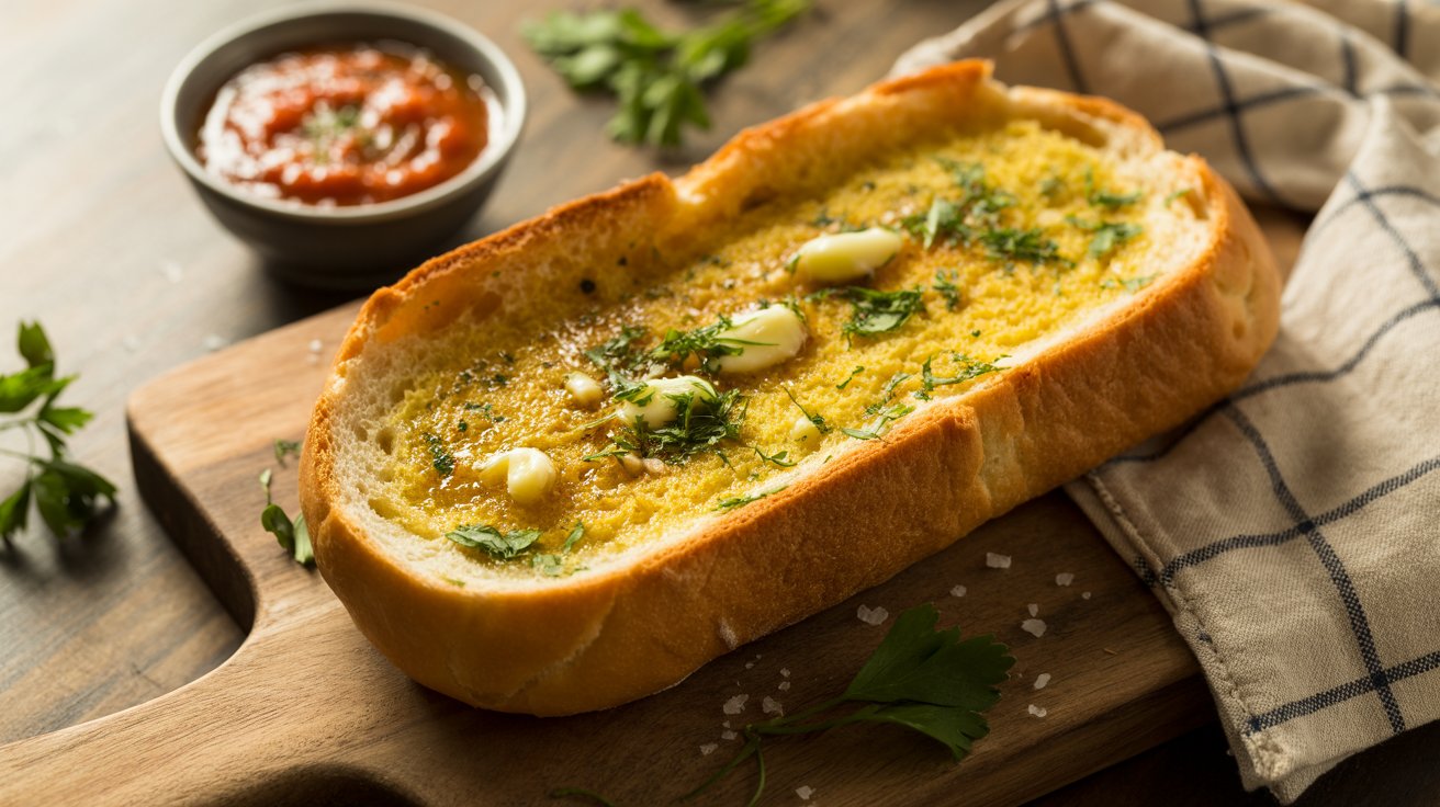 Ninja oven garlic bread