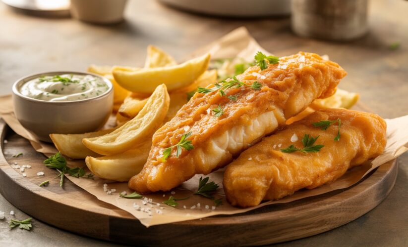 Ninja Air Fryer Fish and Chips