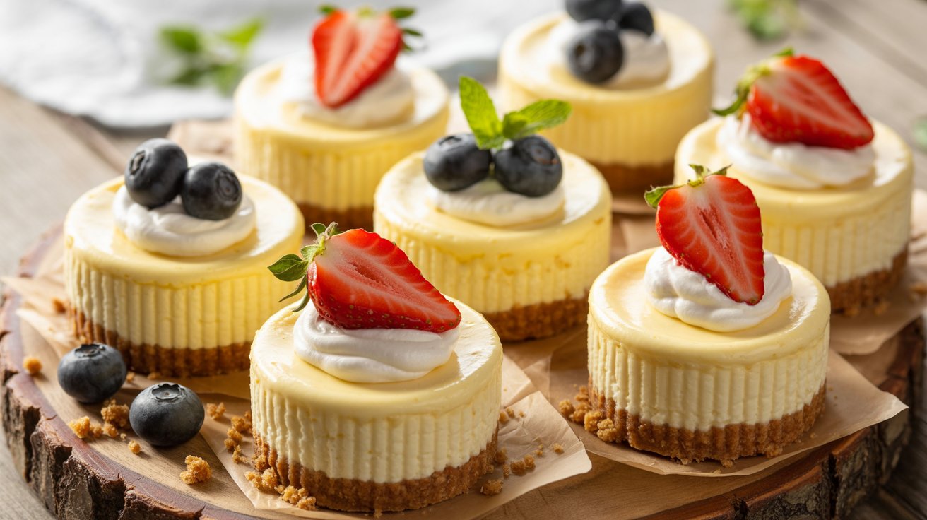 ninja air fryer mini cheesecakes