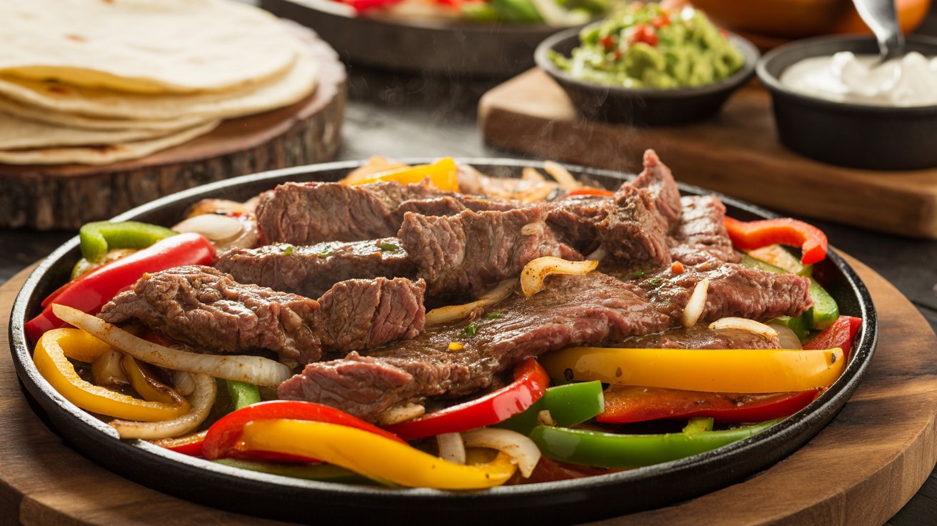 Ninja Crispi Beef Fajitas