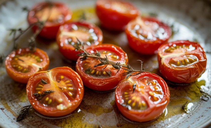 Ninja Air Fryer roasted tomatoes