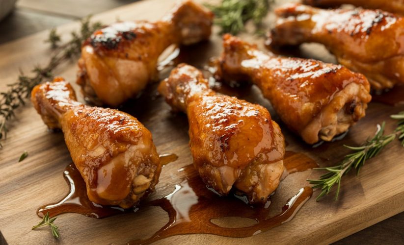 Ninja Air Fryer Honey Chicken Drumsticks
