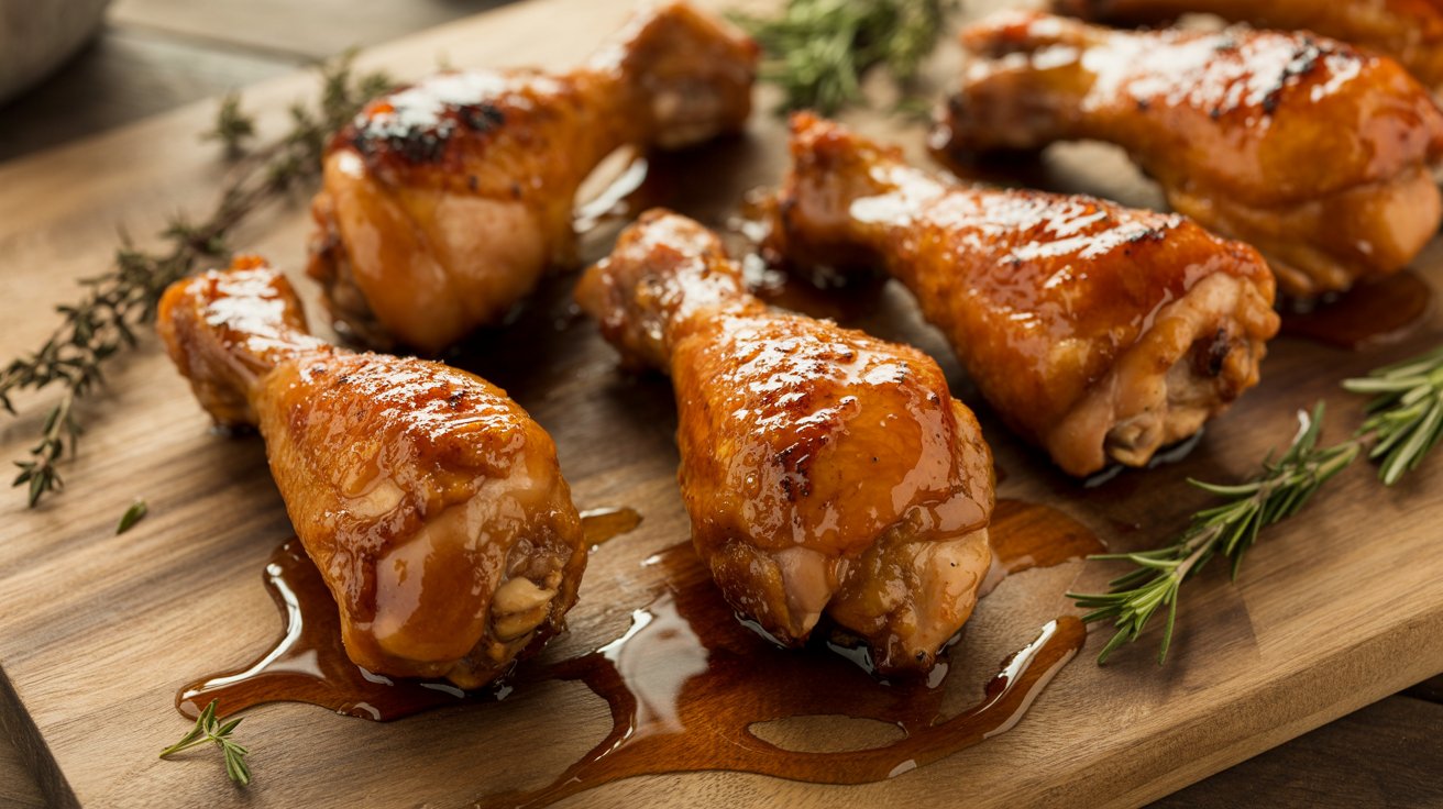 Ninja Air Fryer Honey Chicken Drumsticks