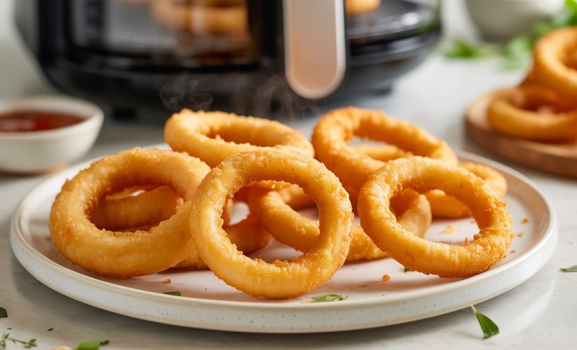 Ninja Air Fryer onion rings