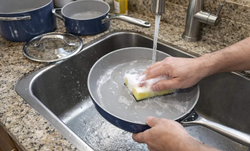 Cleaning Ninja Ceramic Pro Cookware Set