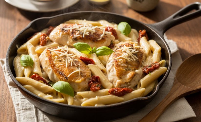Marry Me Chicken Pasta (Ninja Foodi One-Pot)