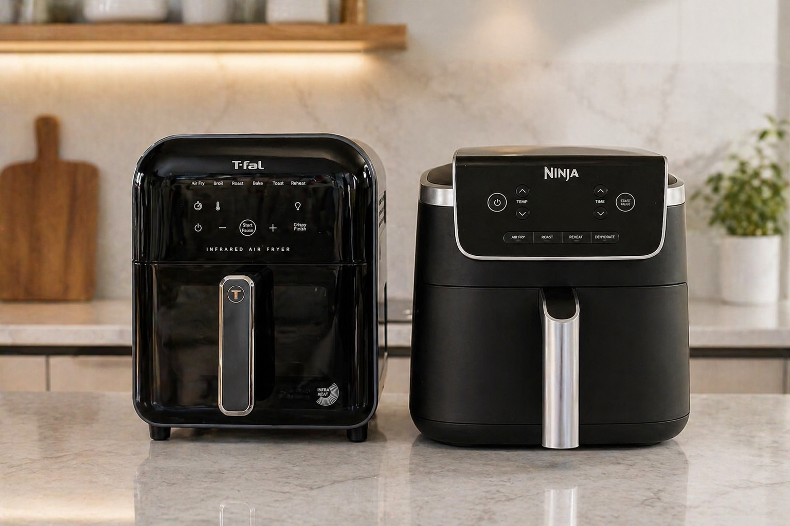 Ninja Air Fryer vs Tefal
