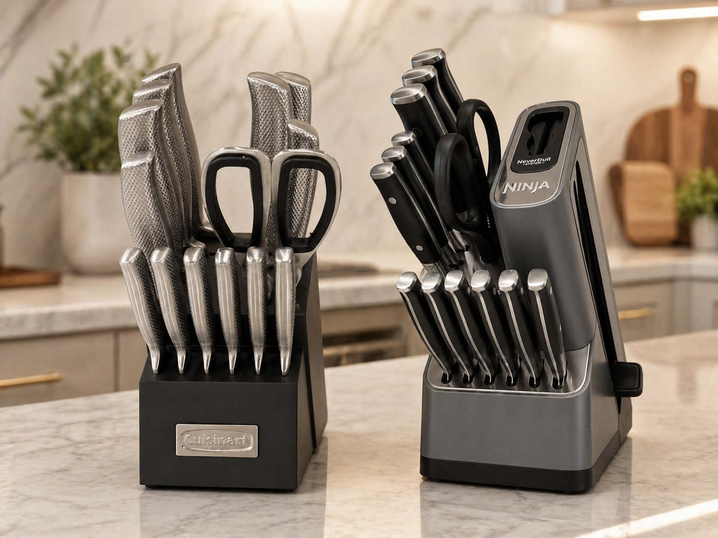 Ninja NeverDull vs. Cuisinart Hollow Handle