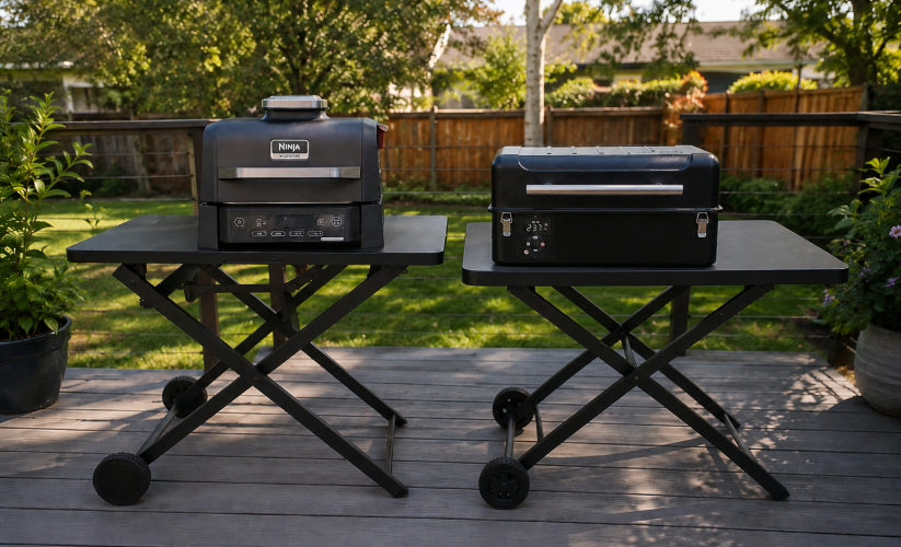 Ninja Woodfire vs. Traeger: Best Outdoor Grill for Small Spaces