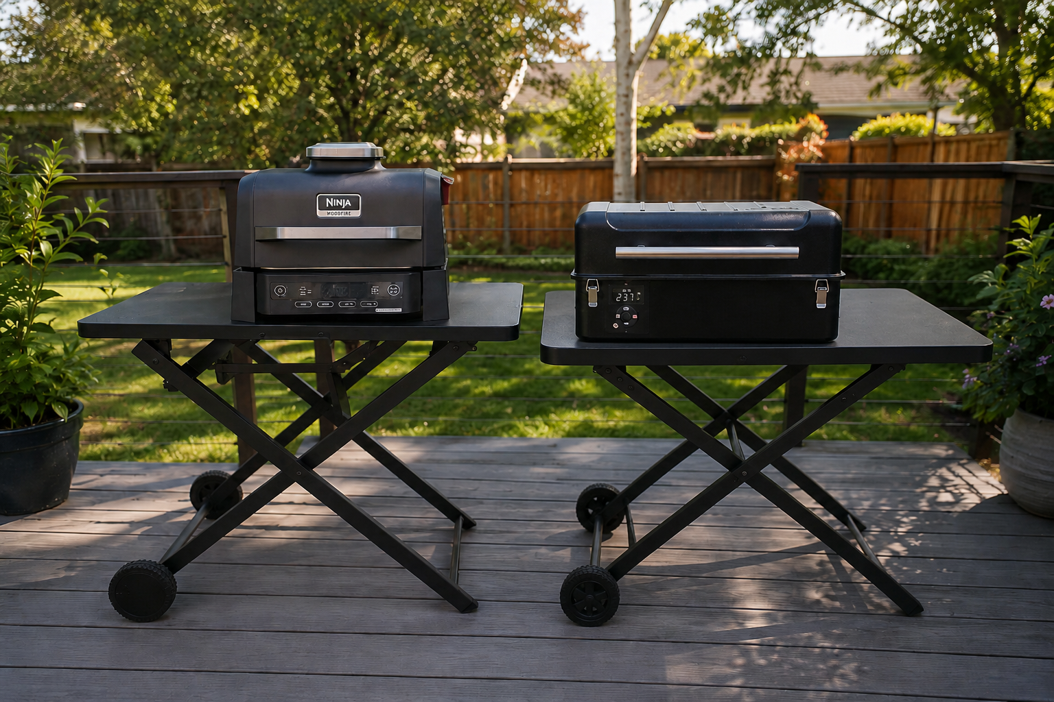 Ninja Woodfire vs Traeger